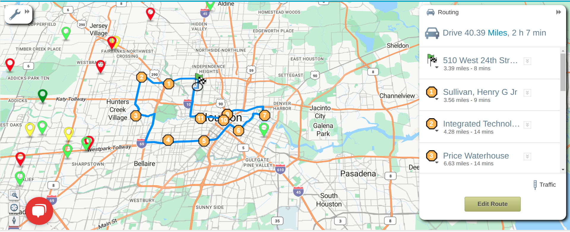 Route Optimization