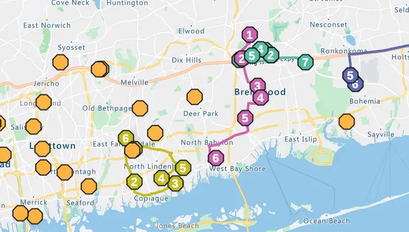 Product image - Route map desktop