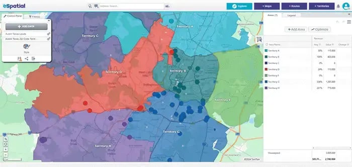 Territory optimization tool