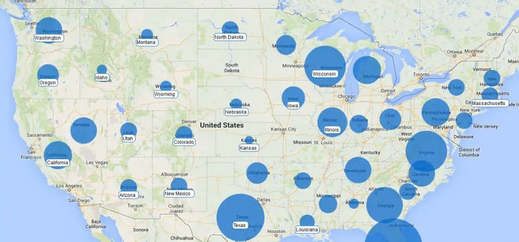 How to bubble map