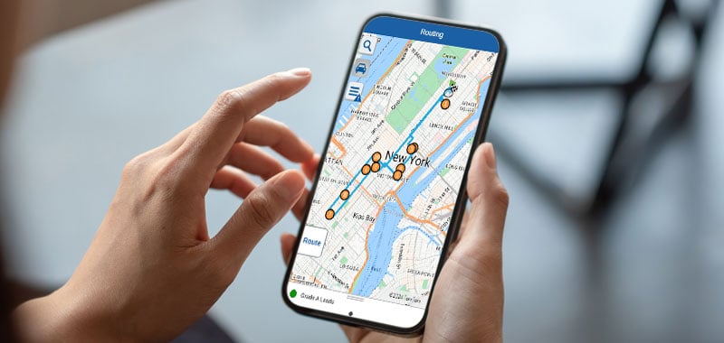 Maps on the go with eSpatial mobile