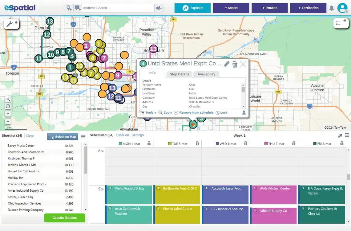 Route planning tool