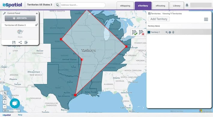 Territory builder outline