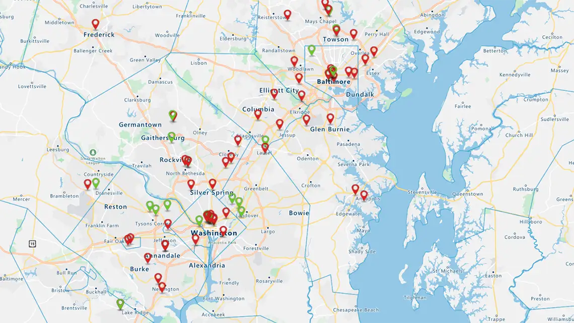 Sales review mapping software wins / losses